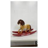 Radio Flyer Wooden Rocking Horse, Missing Saddle