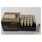 Ammo 357 Mag 25 Rds Hornady Critical Defense