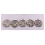 1945 Washington Silver Quarters Various Mints