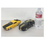 1:24 Scale Die Cast Ford Mustang 2 Pc Lot