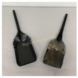 Ash Coal Fireplace Shovels 2 Pc Lot