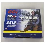 Ammo 22 LR 291 Rds CCI Mini Mag Copper Plated