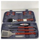 BBQ Grilling Tool Set w/ Electronic Temperature
