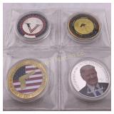 Commemorative Medallions Challenge Coins Kneel