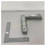 Galvanized 12' x 12' USP L-Post Straps