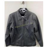 LEBAZ Leather Coat Ladies XL