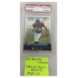 2004 Tatum Bell Rookie Card Bowman Chrome, PSA