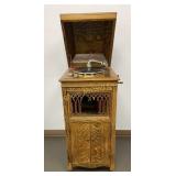 Antique Kimball Floor Model Phonograph Victrola