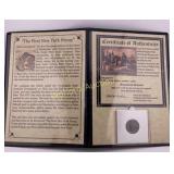 1735 'The First New York Penny' in Display