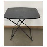 Black Folding Table 3 Adjustable Heights
