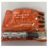 Wilmar 3/8' Drive Impact Driver w/ 4 Bits