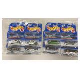 Hot Wheels 4 Car Sets Tech Tones & Artistic