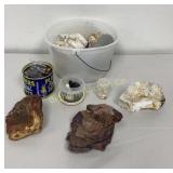 Rocks, Minerals, Rough Blue Sapphire, Crystal,