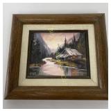 Local Artist Ina Oyler Framed Painting