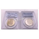 1982-S Kennedy Half Dollars PCGS PR68 DCAM