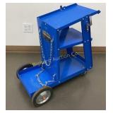 Chicago Welding Blue Welding Cart 100 Lb Capacity