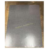 Unused Gray Office Chair Mat Approx 35' x 47'
