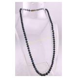 Black Opal 18' Necklace