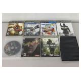 PS3 Game Assortment 8 Pc Lot