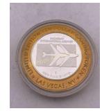 .999 Fine Silver Ten Dollar Gaming Token McCarran