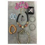 Jewelry: Necklaces, Earrings, Bracelets Various