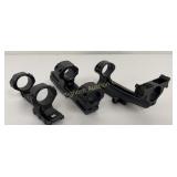 Cantilevered Scope Mounts 3 Pc Lot