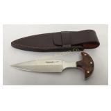 A.G. Russell Shop Made Push Dagger w/ Sheath