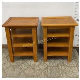 Oak End Tables