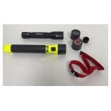 Flashlights: Pelican Black Knight M104C, Duracell