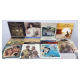 VTG Record Albums: Olivia, John  Travolta, Seals &