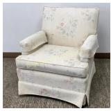 Upholstered Chair w/ Arm Covers