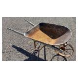 VTG Wheel Barrow w/ Iron