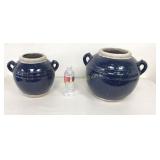 IMAX Trisha Yearwood Bluebird Ceramic Urns