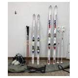 Snow Skies, Boots, Poles, Bags: Tenco Pro TPS
