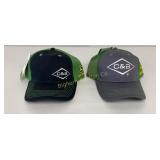 John Deere C&B Hats 2 PC Lot