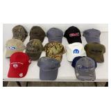 Hat Assortment: Ford, Chevrolet, Ram, Jeep