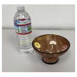 VTG Hand Painted Pedestal Bowl 5ï¿½" Diameter