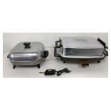 Sunbeam & Lektro Maid Electric Frying Pans