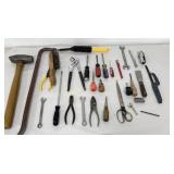 Hand Tools: Sledge Hammer, Pry Bar,Wire Cutters,