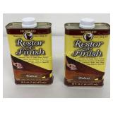 Howards Restor- a- Finish, Walnut 16 oz Cans 2 Pc