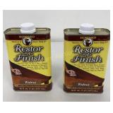 Howards Restor- a- Finish, Walnut 16 oz Cans 2 Pc