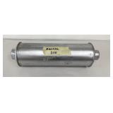 Muffler Approx 6" Diameter x 18" Long x 2ï¿½ Pipe