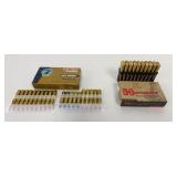 Ammo 30-06 Sprg 33 Rounds, 7 Brass Hornady &