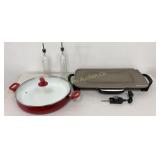 Presto Electric Griddle, Tasty 15" Ceramic Saute
