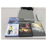Magnavox DVD Player w/ Remote & 4 DVD