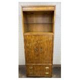 Drexel Passages Campaign Cabinet w/ 2 Doors
