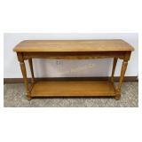 Oak Sofa Entry Table