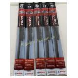 New Bosh 22" Wiper Blades 5 Pc Lot