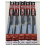 New Bosh 21" Wiper Blades 5 Pc Lot