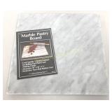 New Marble Pastry Board 18" x 18" x 3/4"